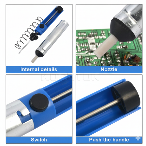 Koptal Desoldering Pump | Desoldering Sucker | Solder Vacuum Pump | Vacuum Desoldering Pump
