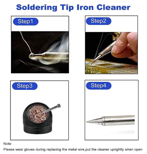 Soldering Iron Tip Cleaner | Brass Tip Cleaning Wool | Brass Tip Cleaner